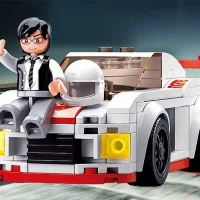 Sluban Car Club Yarış Arabası_ Beyaz 1016000164000