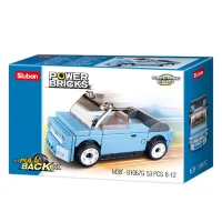 Sluban Power Bricks Mavi Araba 1016000238000