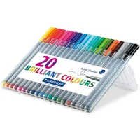 Staedtler 334 Sb20 02 Triplus Fineliner 0.3 20li Set