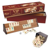 Star 1010464 Vip Ahşap Okey Takımı Açık Renk