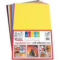 Südor Eva Yapışkanlı A4 2 Mm 10 Renk Sk-17