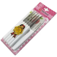 Sürbısa 61007 Meyve Takım Bıçağı 6lı - Beyaz