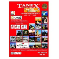 Tanex Lazer Etiket Tw-2506 79*20 Mm Beyaz 100lü