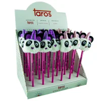 Taros Unick Color Panda Tepeli Kurşun Kalem Kod:5533