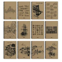 Tokaç 16x23 Kraft Kapak Sipiralli Defter 100 Yaprak Kareli Tok-2970