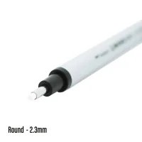Tombow Mono Zero Kalem Silgi Yuvarlak Uç (2,3mm) Gümüş Lv-t-eh-kur 04