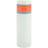 Trendix Dual Secure Çelik Termos Matara Q Beyaz Dst-400-be