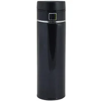 Trendix Easy Secure Çelik Termos Matara Q Siyah Est-420-si