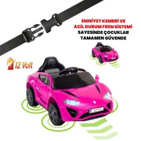 Uj Toys Jagor Akülü Araba 12 V_pembe