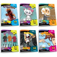 Umut A4 Karton Kapak Defter 120 Yaprak Kareli