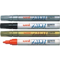 Uni Paint Marker 2.2-2.8 Boyama Markörü Beyaz Px-20 Beyaz