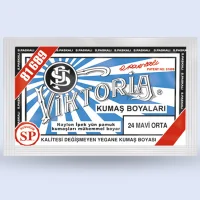 Viktoria Kumaş Boyası No:24 Orta Mavi