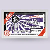 Viktoria Kumaş Boyası_27-mor Koyu *60