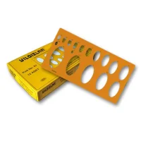 Yıldızlar Şablon Elips Büyük 067