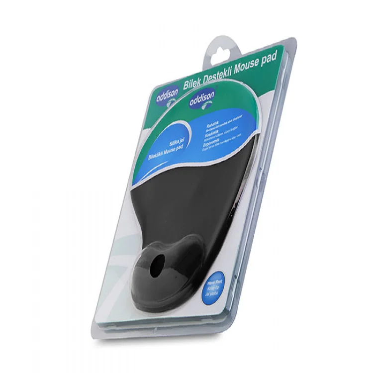 Addison 300152 Siyah Bileklikli Jel Mouse Pad