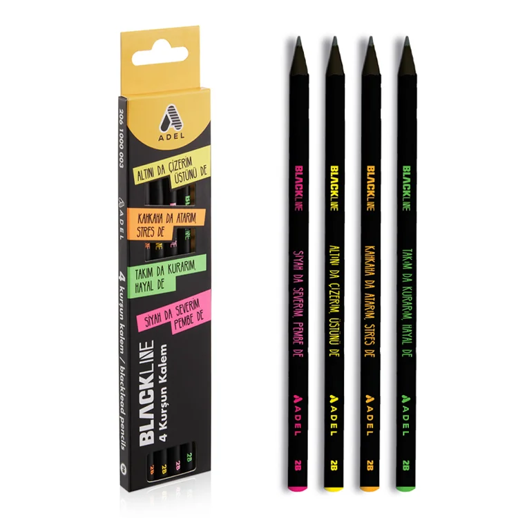 Adel Bl Motto Kurşun Kalem 2b 4li 2061000003000
