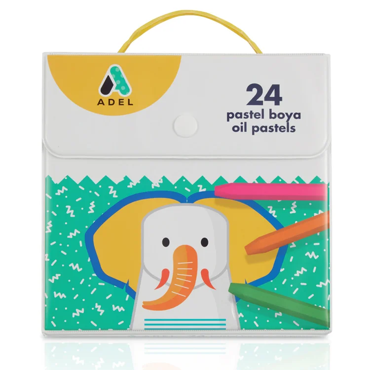 Adel Pastel Boya Çantalı 24lü Yerli Üretim 4281824002000