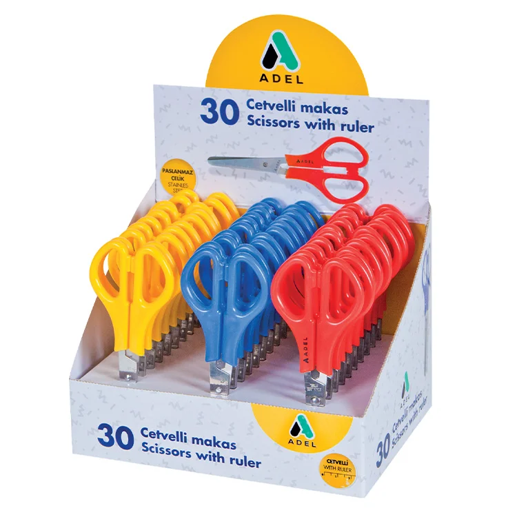 Adel Okul Makası Çetvelli  4012145801000