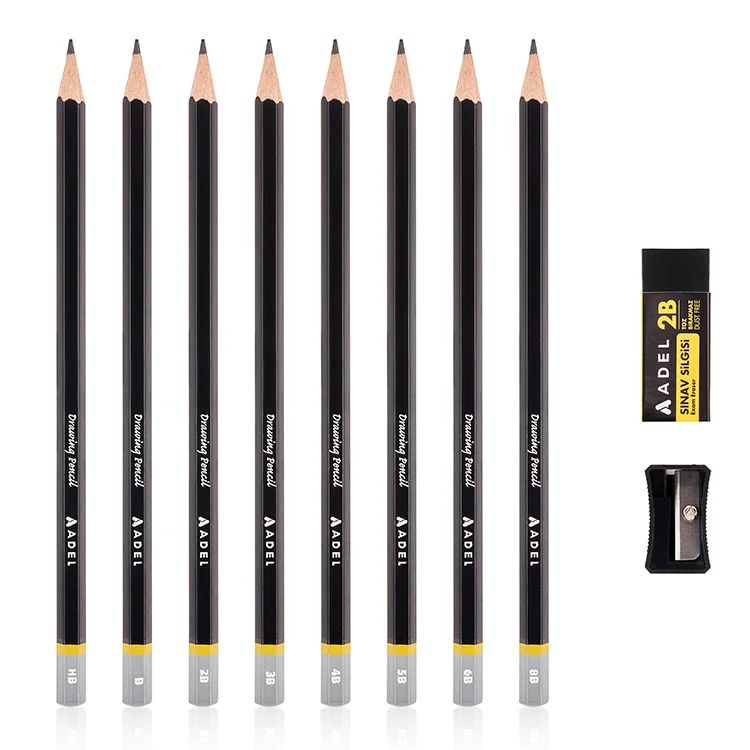 Adel Dereceli Kalem Seti 8li 2165000082000