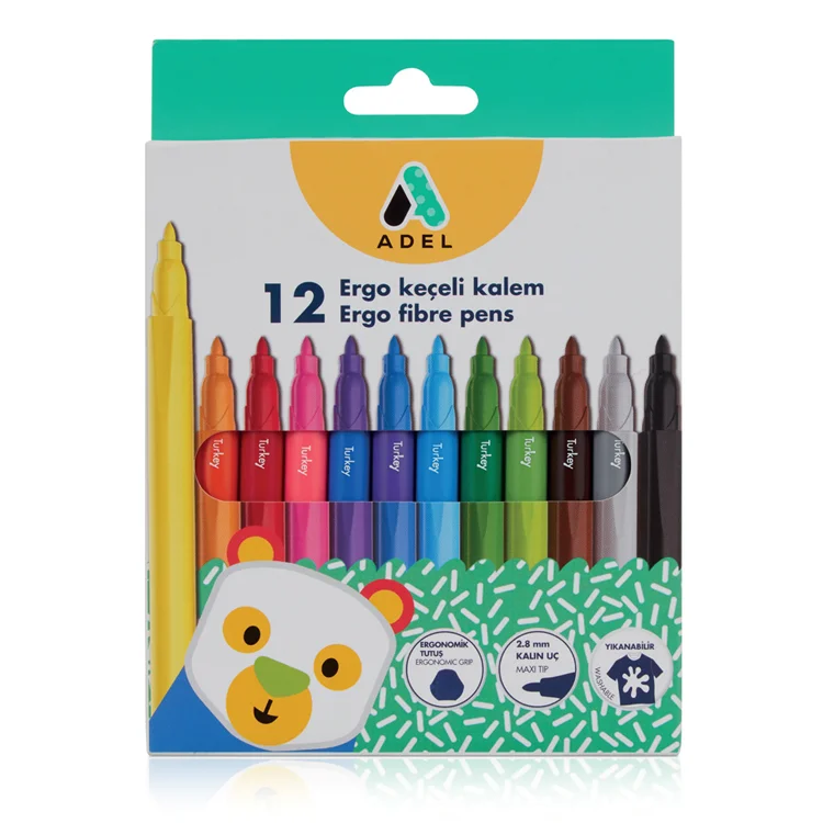 Adel Keçeli Kalem Ergo 12li 2220225000