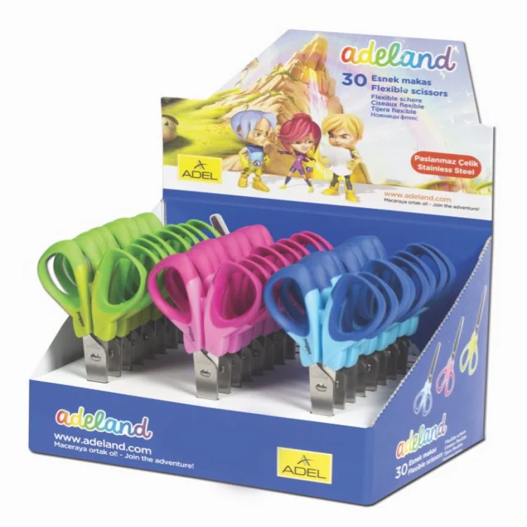 Adel Okul Makası Esnek 30lu Std 4012145730000