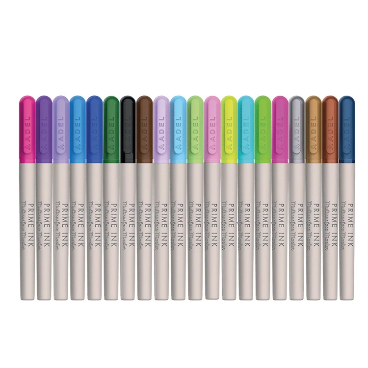 Adel Markör Kalem Prime Ink Multisurface 20li Karma Renk 2201000107000