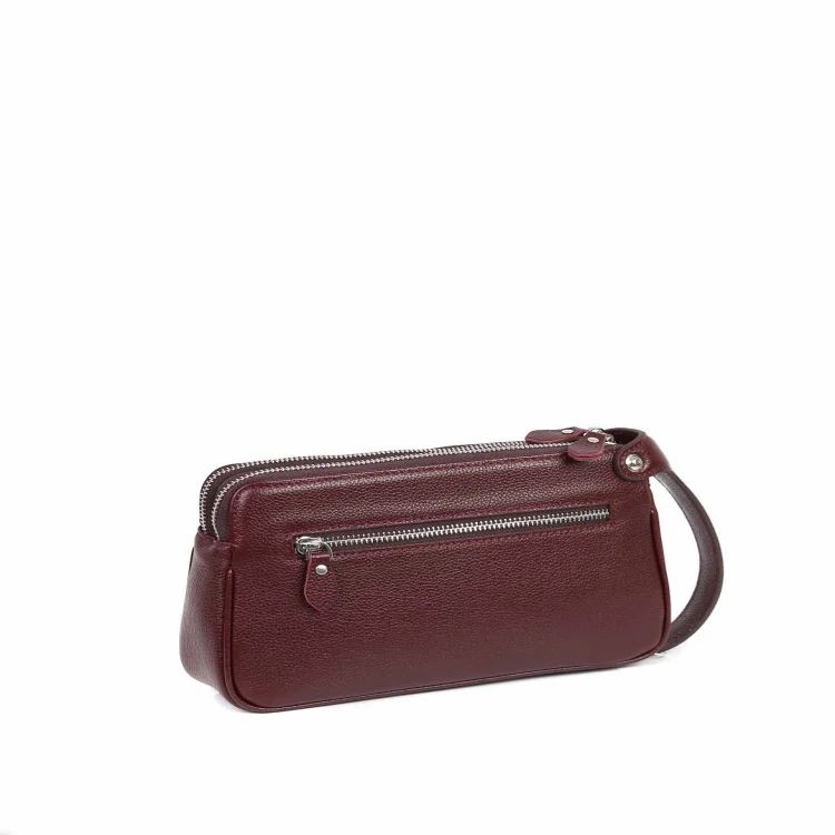 Aka El Çantası 117-70 Floter Bordo Deri