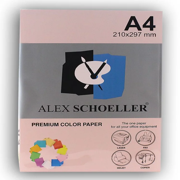 Alex Schoeller Fotokopi Kağıdı A4 500lü Gül Alx-540