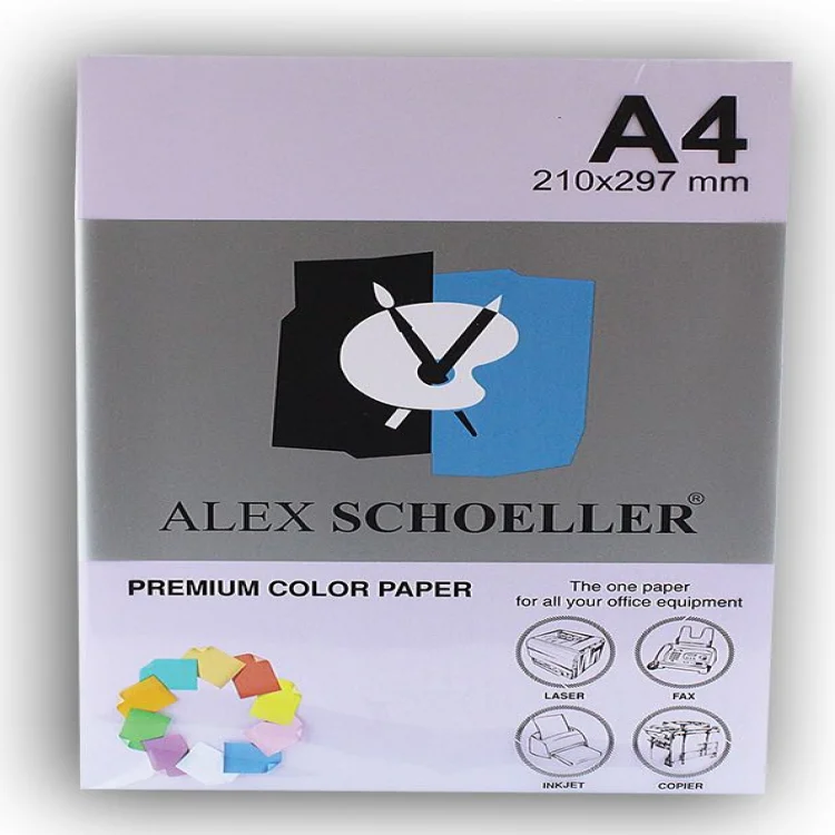 Alex Schoeller Fotokopi Kağıdı A4 500lü Lila Alx-585