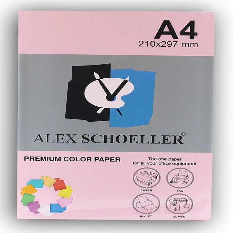 Alex Schoeller Fotokopi Kağıdı A4 500lü Pembe Alx-570