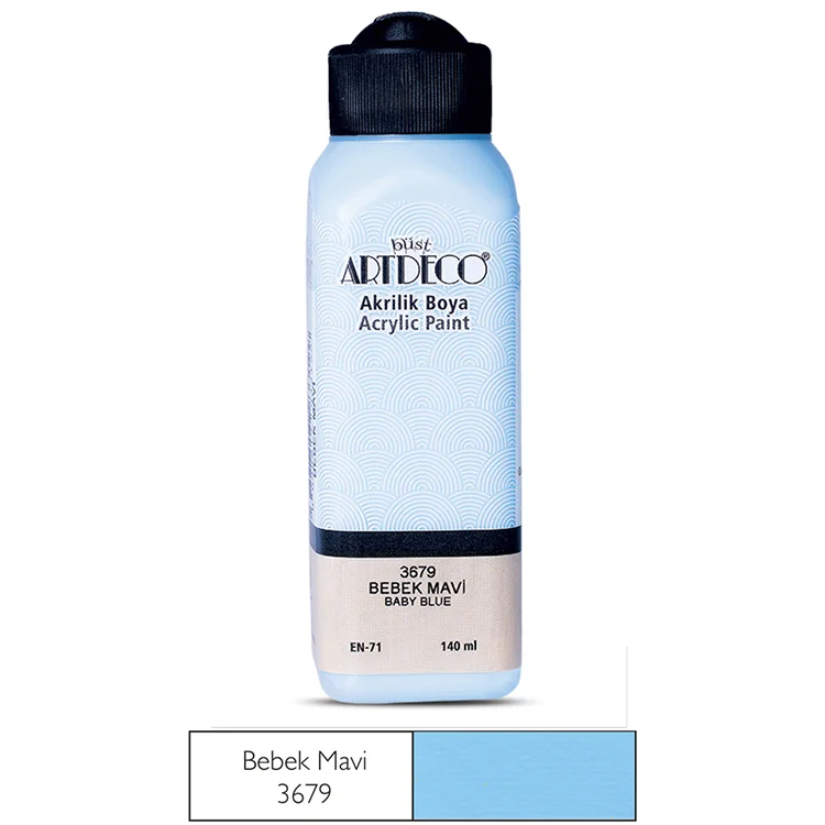 Artdeco Akrilik Boya 140 Ml Bebek Mavi 070r-3679