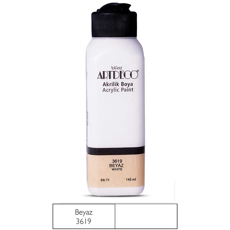 Artdeco Akrilik Boya 140 Ml Beyaz Y-070r-3619