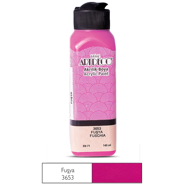 Artdeco Akrilik Boya 140 Ml Fuşya 070r-3653