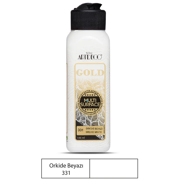 Artdeco Akrilik Boya 140 Ml Gold Orkide Beyazı 331