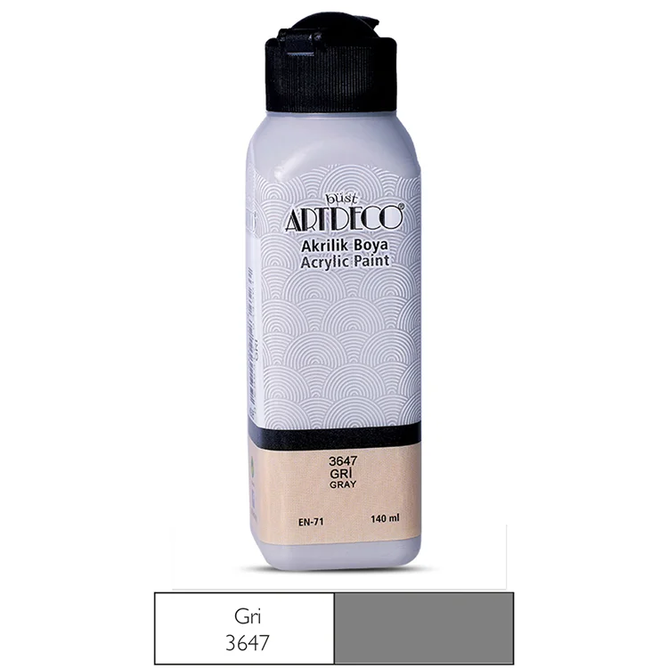 Artdeco Akrilik Boya 140 Ml Gri 070r-3647