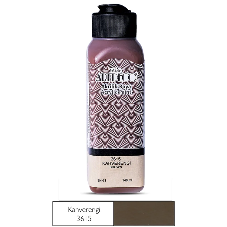 Artdeco Akrilik Boya 140 Ml Kahverengi Y-070r-3615