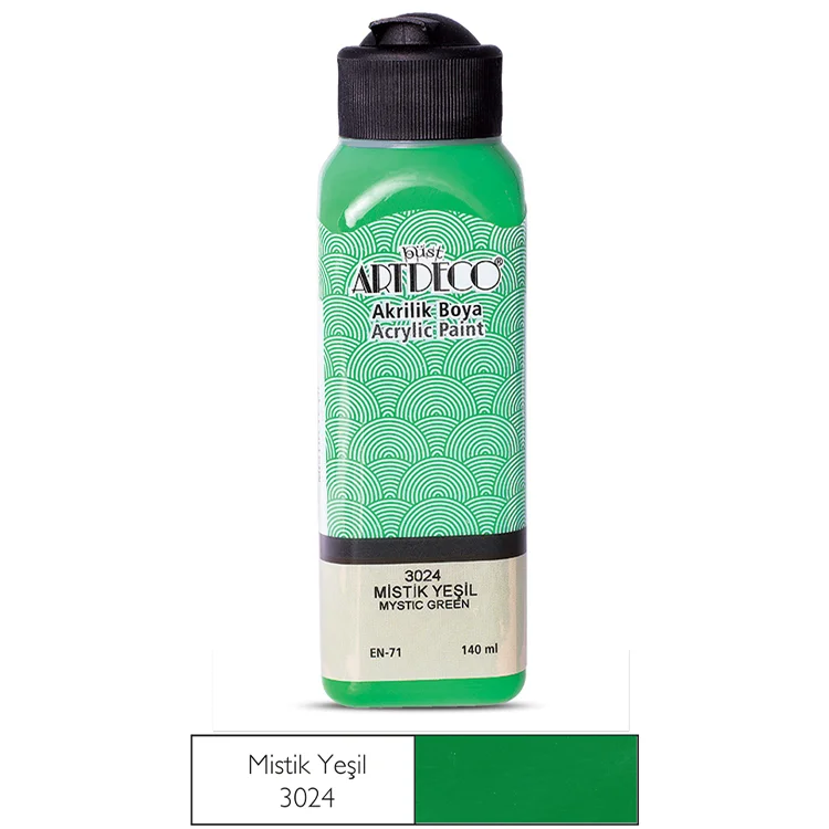 Artdeco Akrilik Boya 140 Ml Mistik Yeşil 3024