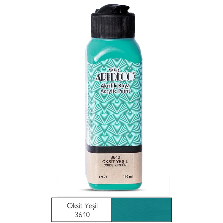 Artdeco Akrilik Boya 140 Ml Oksit Yeşil 070r-3640