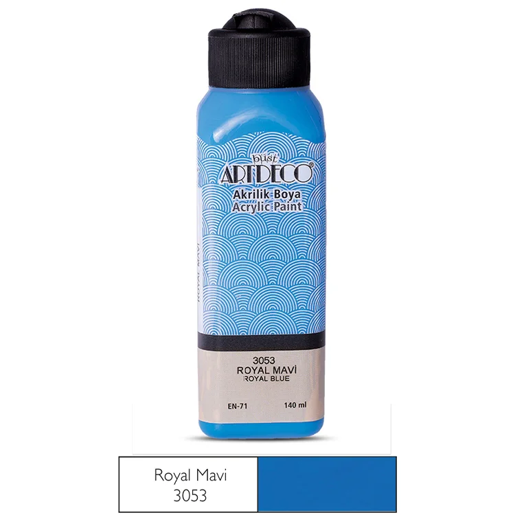 Artdeco Akrilik Boya 140 Ml Royal Mavi M-070r-3053