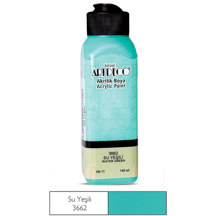 Artdeco Akrilik Boya 140 Ml Su Yeşili Y-070r-3662