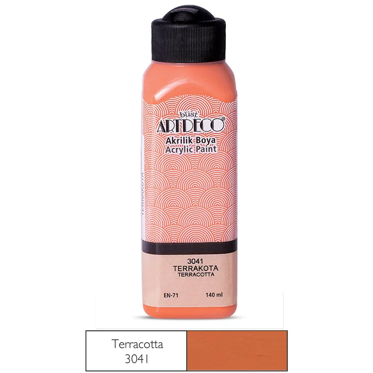 Artdeco Akrilik Boya 140 Ml Terrakota 3041