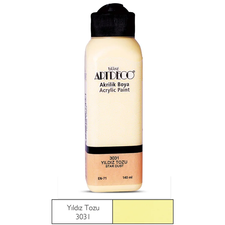 Artdeco Akrilik Boya 140 Ml Yıldız Tozu Lv-y-070r-3031