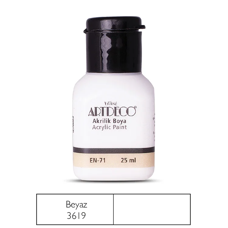 Artdeco Akrilik Boya 25 Ml Beyaz Y-070a-3619