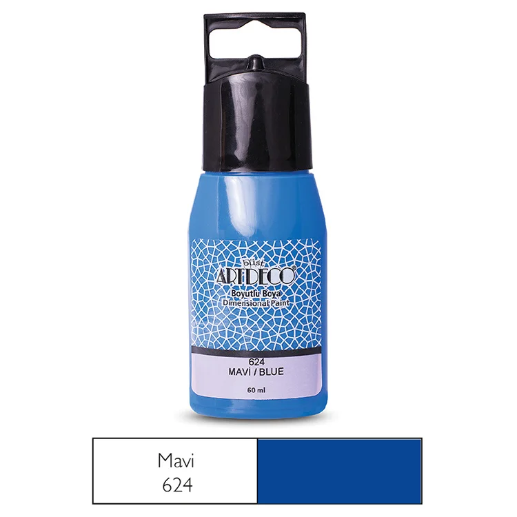 Artdeco Boyutlu Boya 60 Ml Mavi Lv-y-042c-624