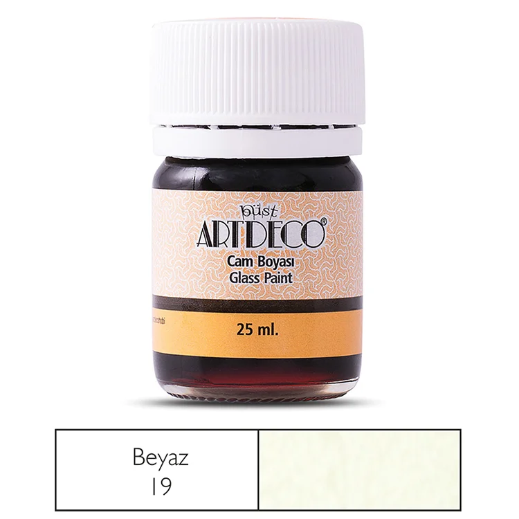 Artdeco Cam Boyası 25 Ml Beyaz 030a-19