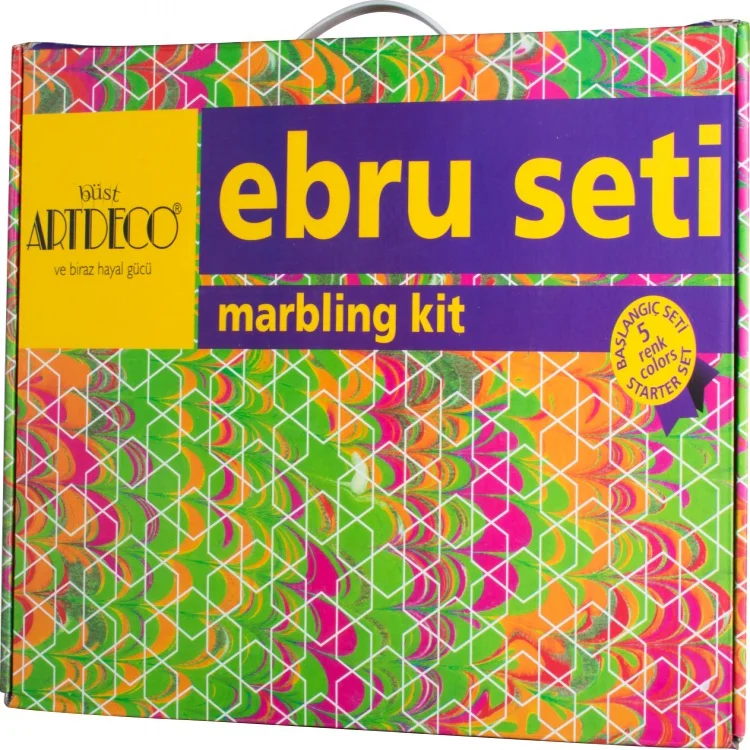 Artdeco Ebru Başlangıç Seti 5 Renk Y-016es-es2