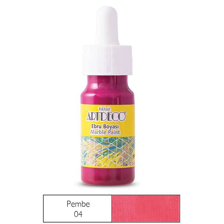 Artdeco Ebru Boyası 30 Ml Pembe Y-016b-04