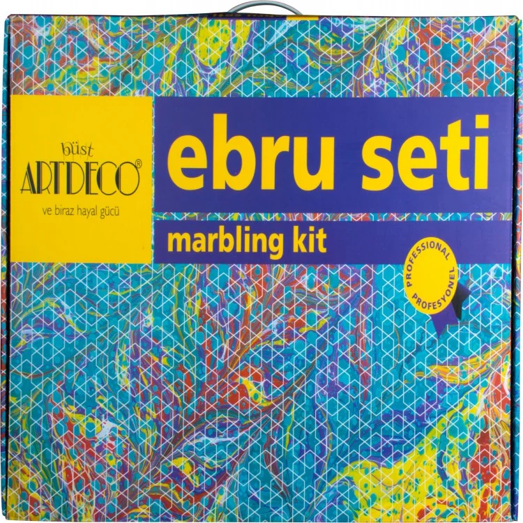 Artdeco Ebru Seti Profesyonel 10 Renk Y-016 Es-9