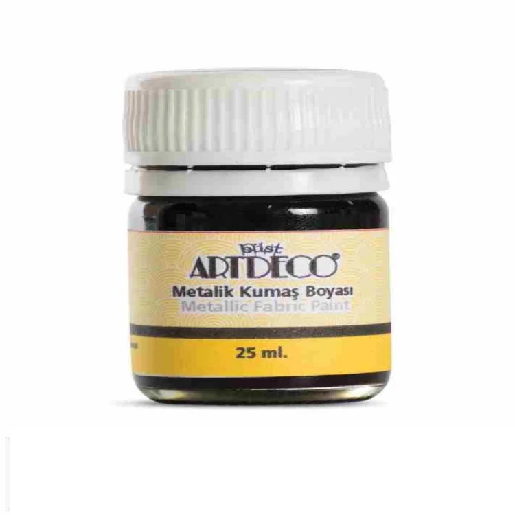 Artdeco Metalik Kumaş Boya 25 Ml Kod:011a