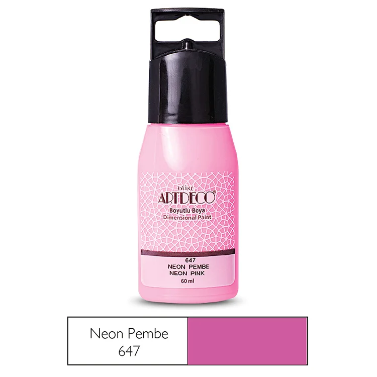 Artdeco Neon Boyutlu Boya 60 Ml Neon Pembe Lv-y-042c-647